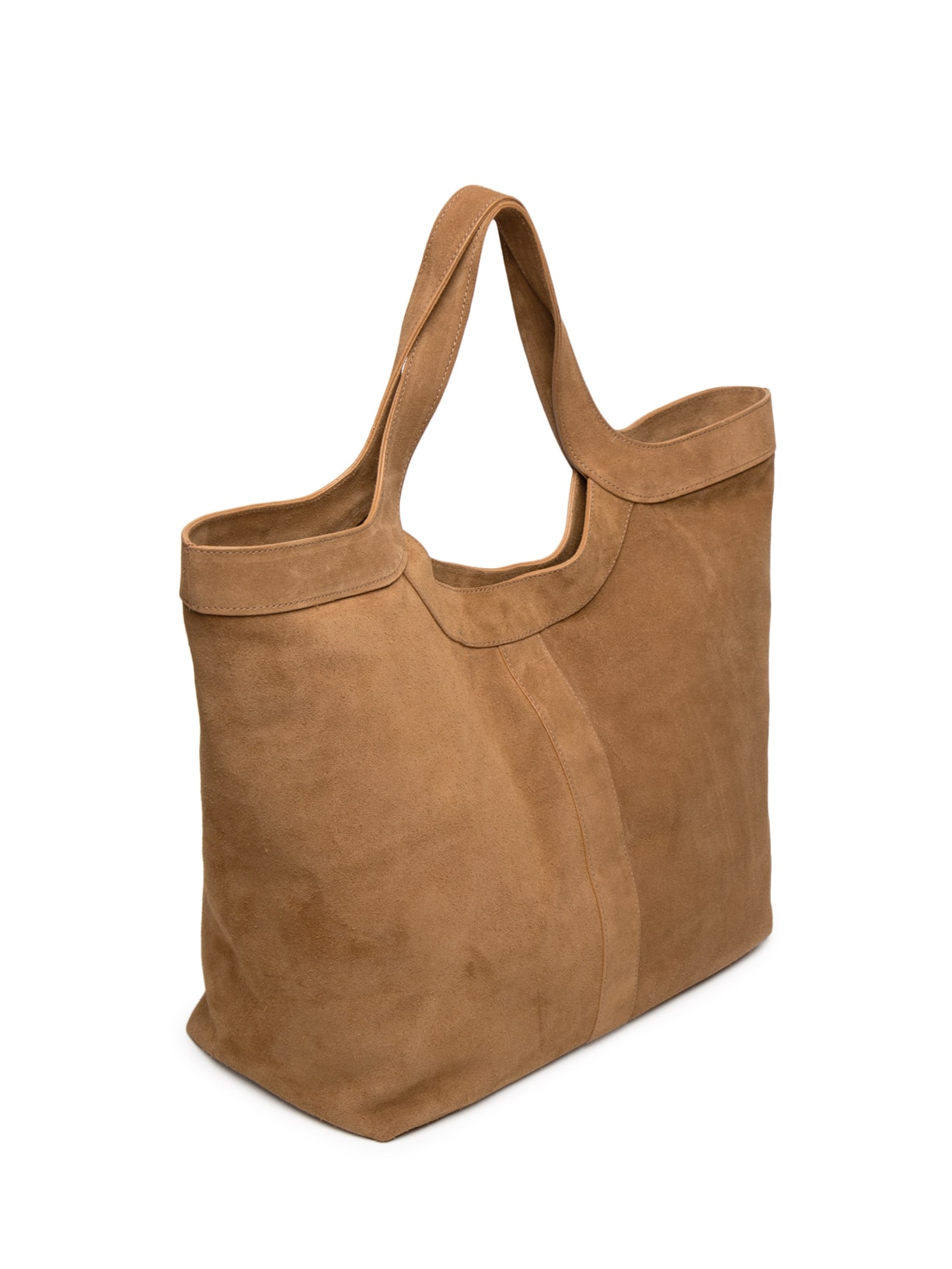 Bolsa Feminina Camurção Marrom Luiza Barcelos