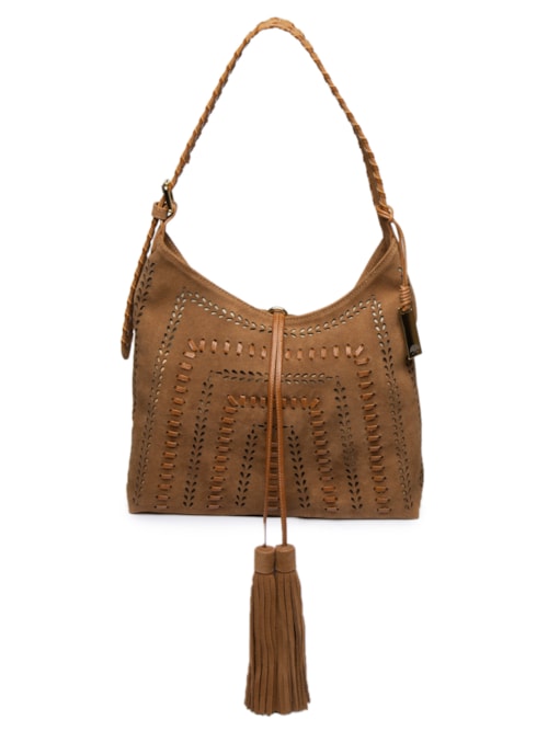 Bolsa Feminina Camurção Viena - Marrom