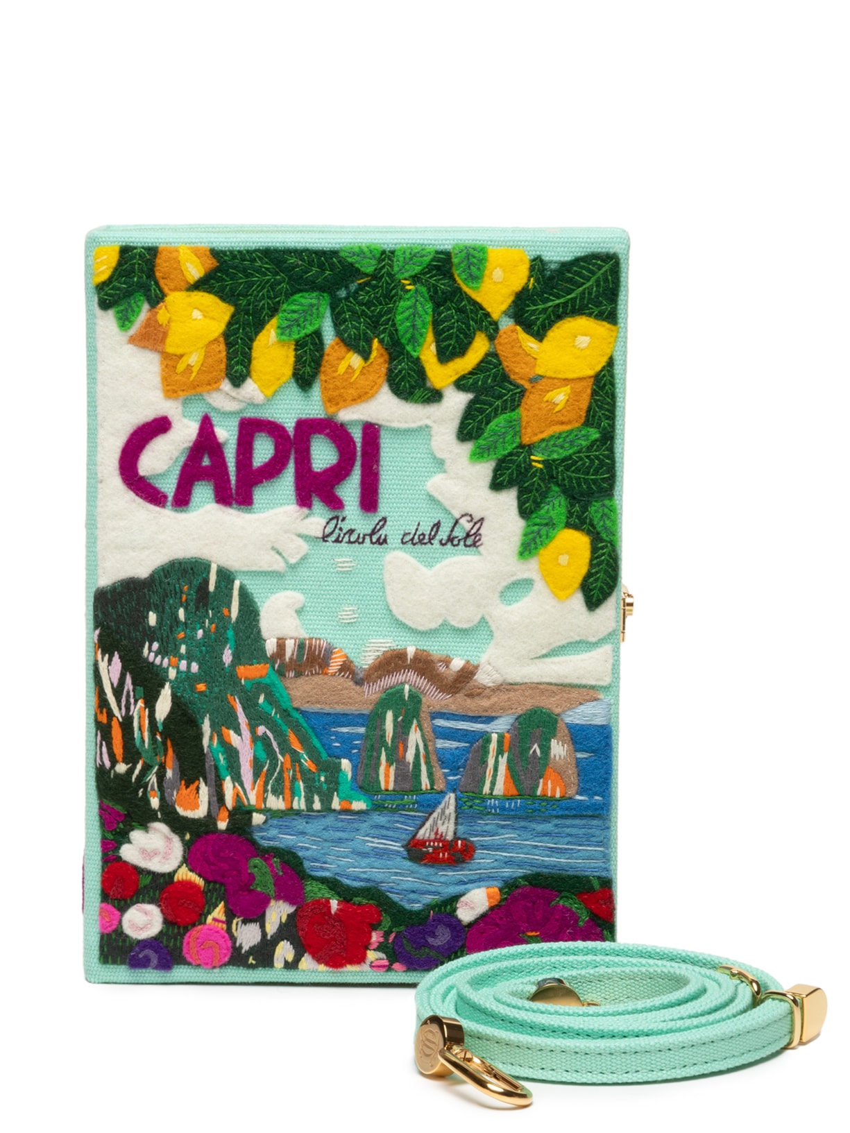 Bolsa Feminina Capri Island Of The Sun Strapped - Verde