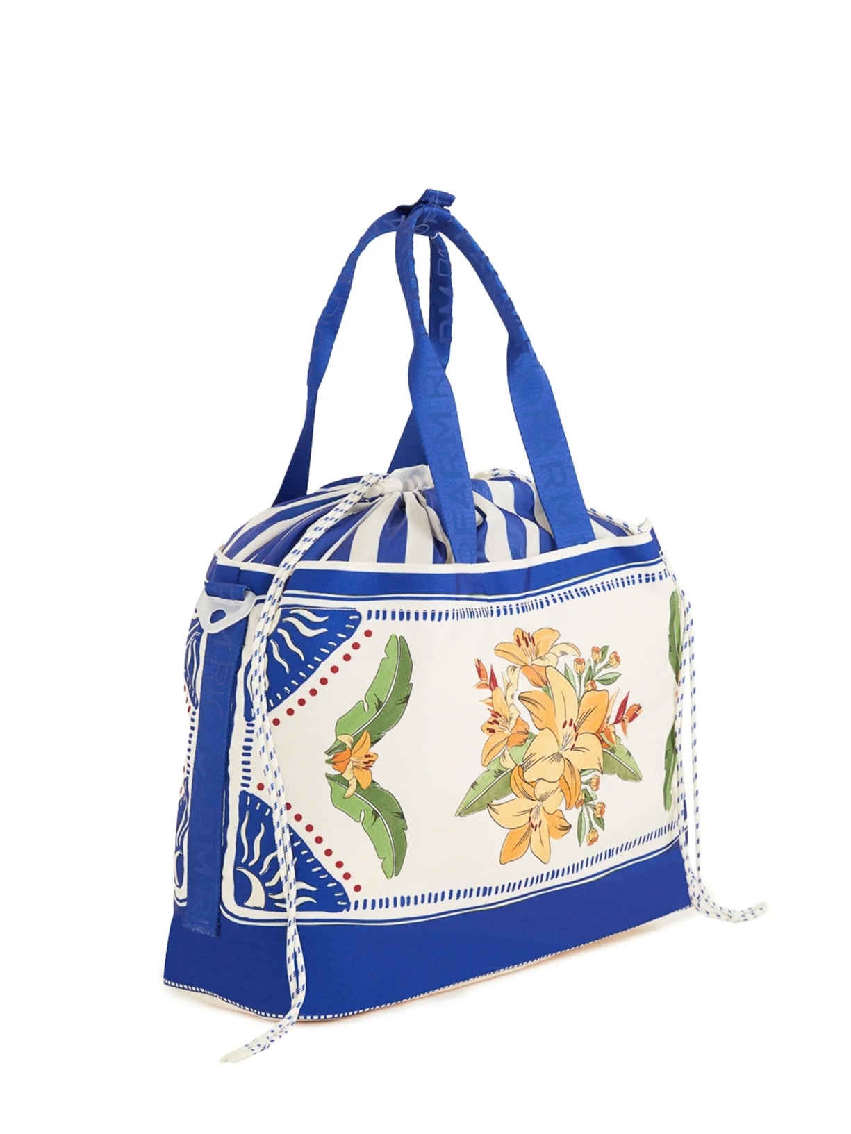 Bolsa Feminina Carioca Destino Tropical Azul Farm Etc