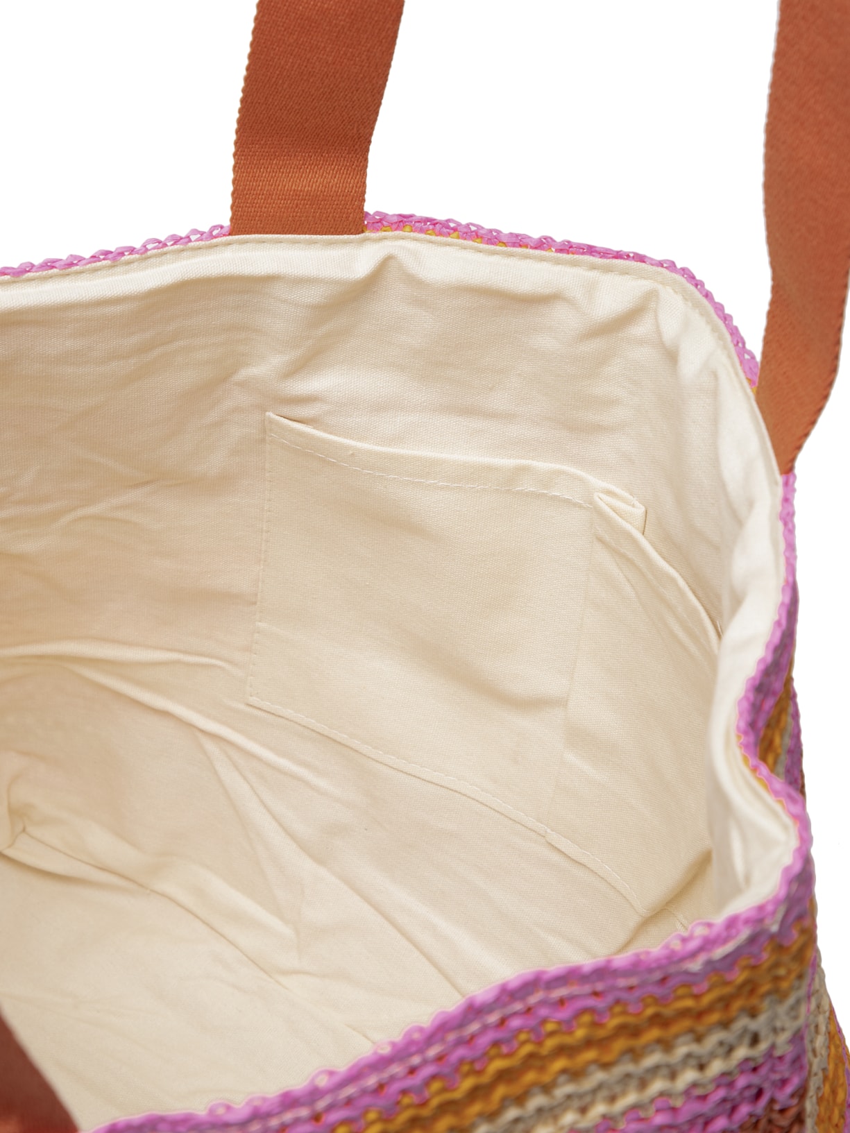 Bolsa Feminina Carioca Floral Lee Artesanal Laranja Farm Etc