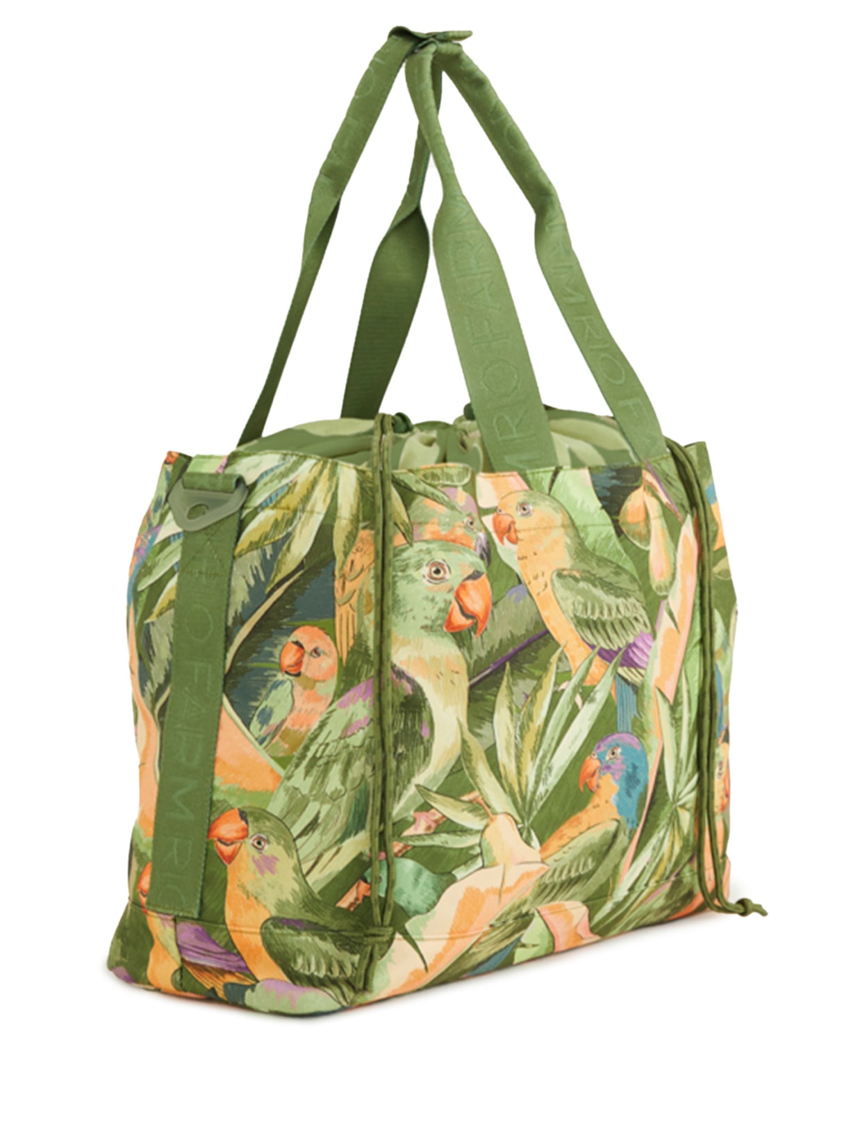 Bolsa Feminina Carioca Floresta Passarinho Verde Farm Etc