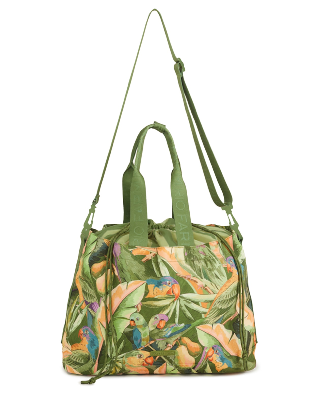 Bolsa Feminina Carioca Floresta Passarinho Verde Farm Etc
