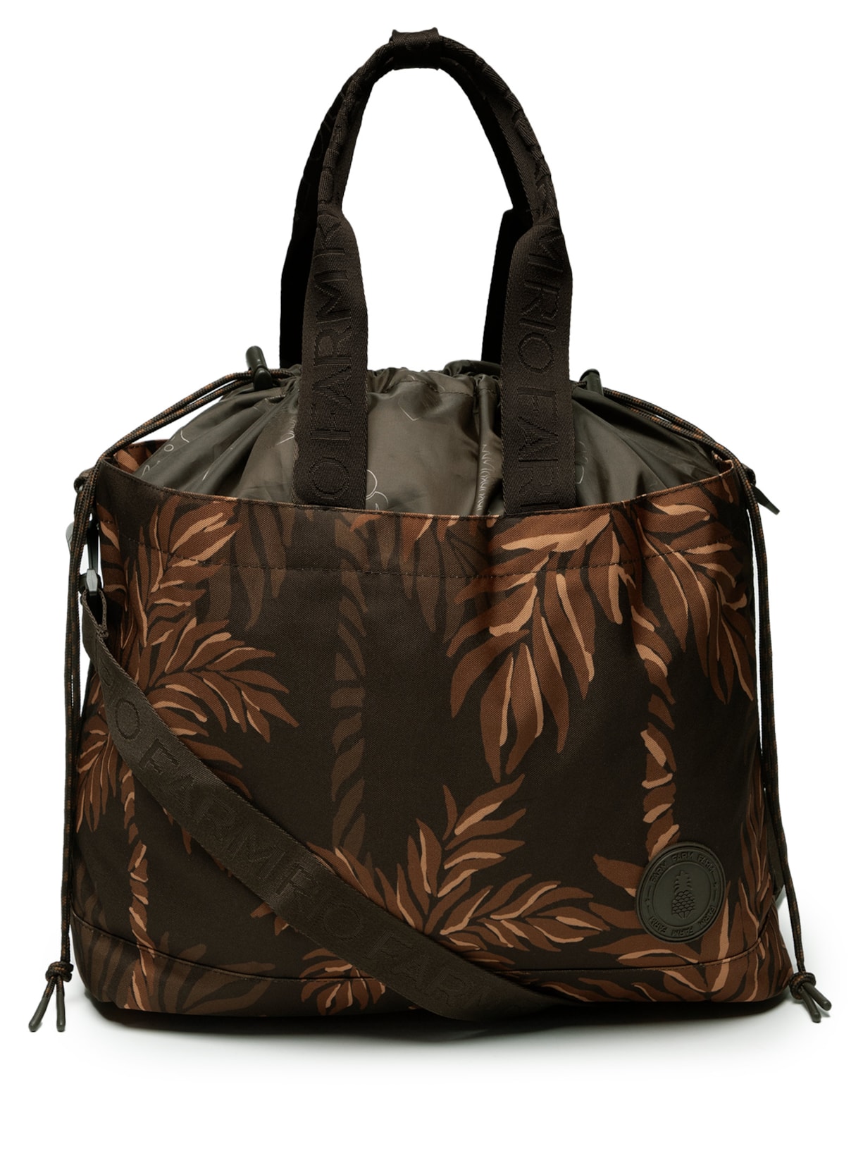 Bolsa Feminina Carioca Olhar Na Floresta - Marrom