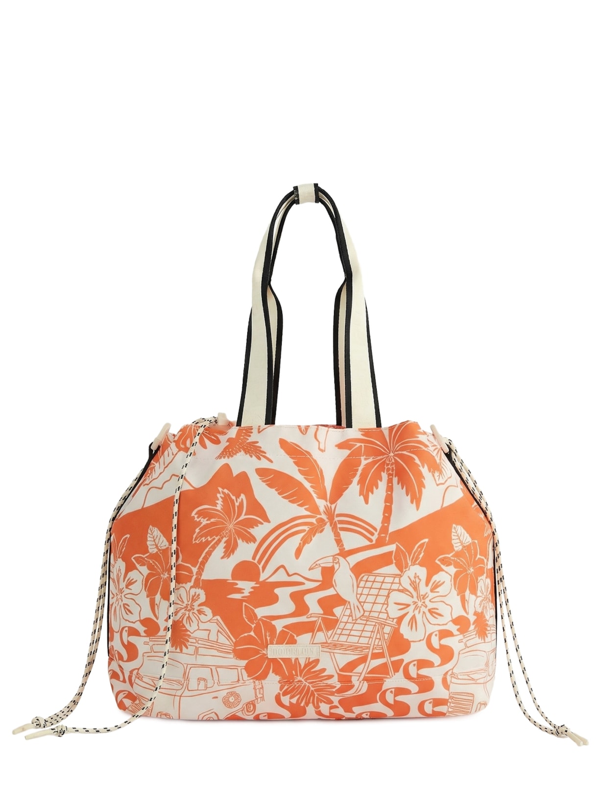 Bolsa Feminina Carioca Rio De Matte Laranja Farm Etc + Matte Leão