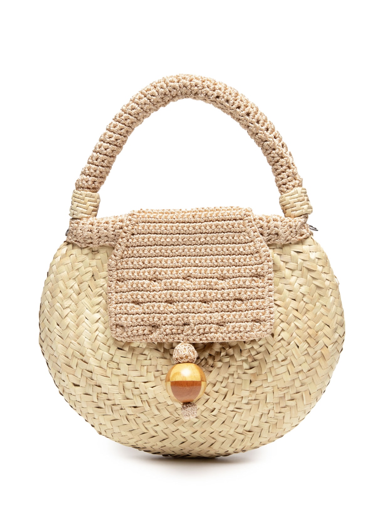 Bolsa Feminina Carnaúba Bege Catarina Mina