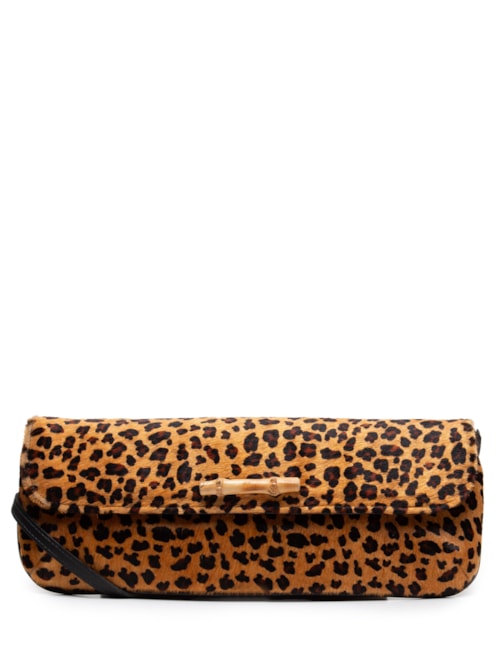 Bolsa Feminina Carteira Carol Onça - Marrom