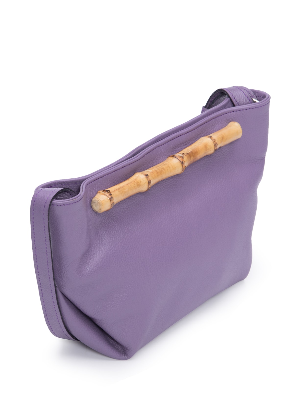 Bolsa Feminina Carteira Diana Couro Lilás Glorinha Paranaguá