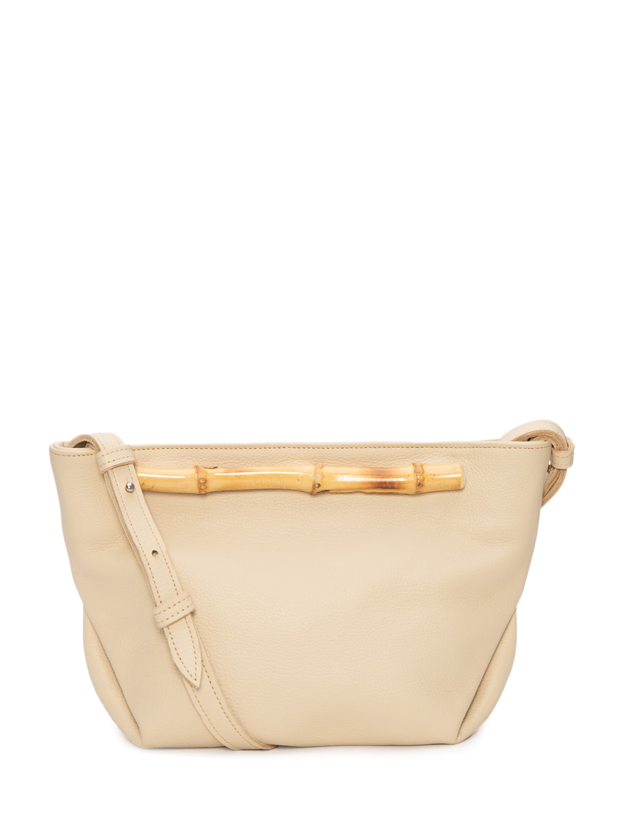 Bolsa Feminina Carteira Diana Grande Couro - Bege