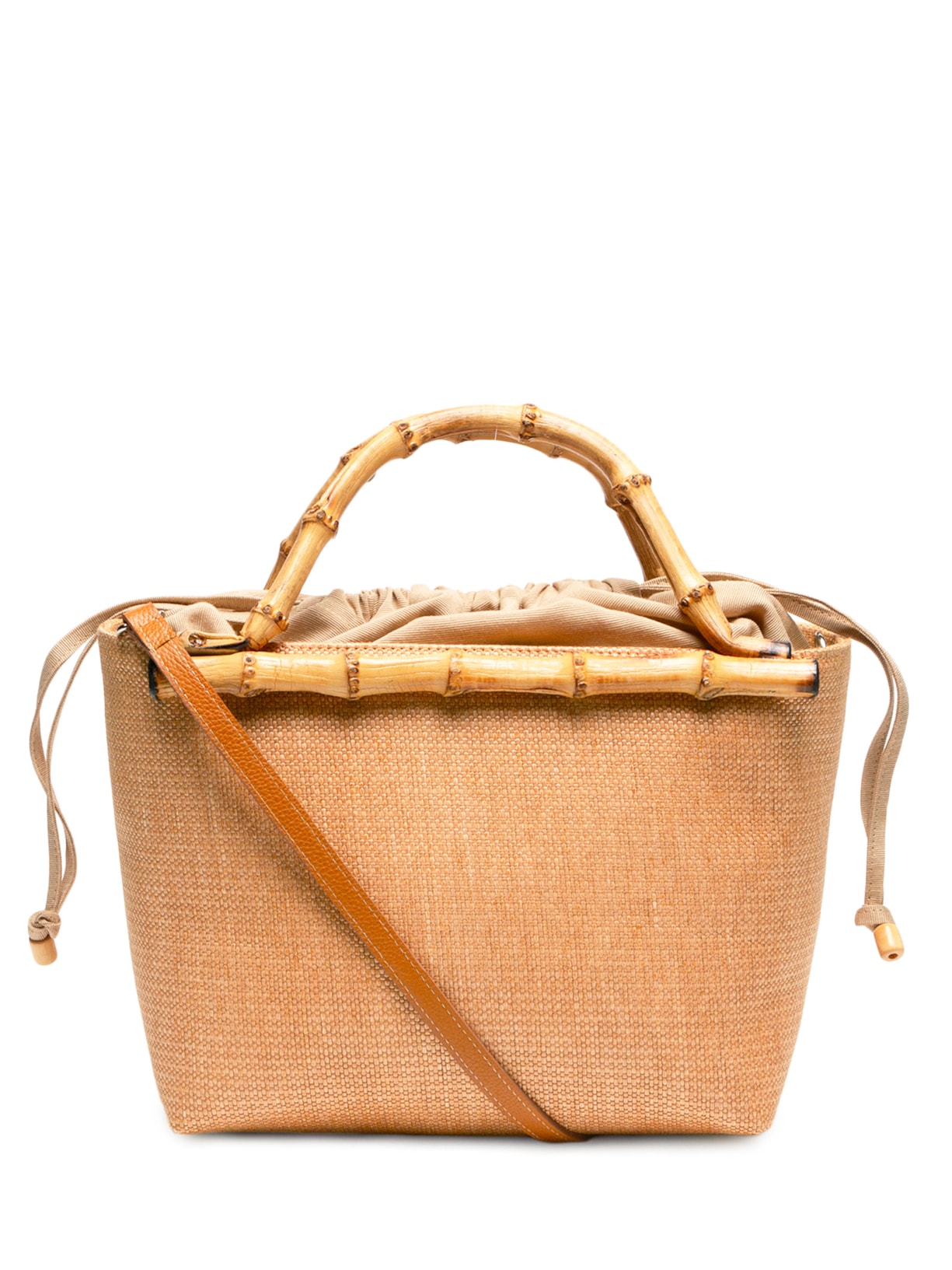 Bolsa Feminina Cesto Monte Carlo Palha Pequena - Marrom