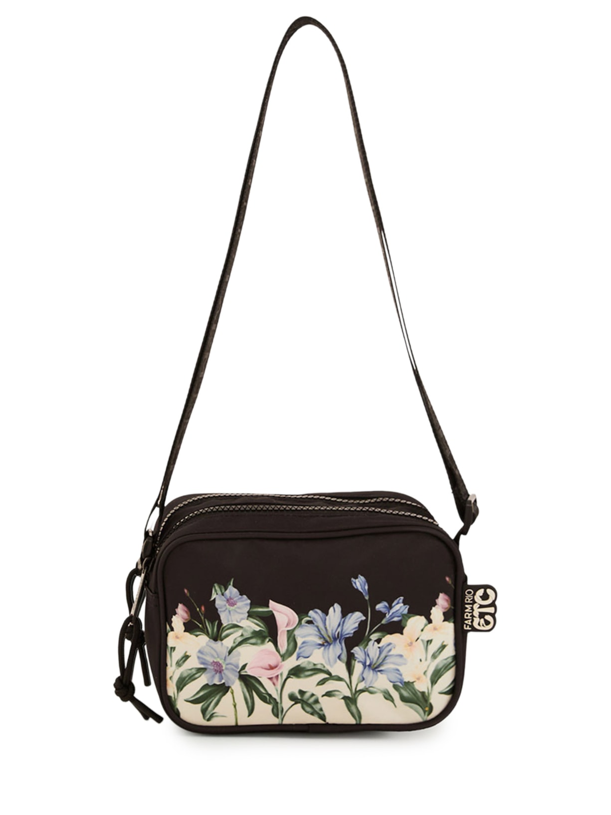 Bolsa Feminina Chamego Aquaflora Preto Farm Etc