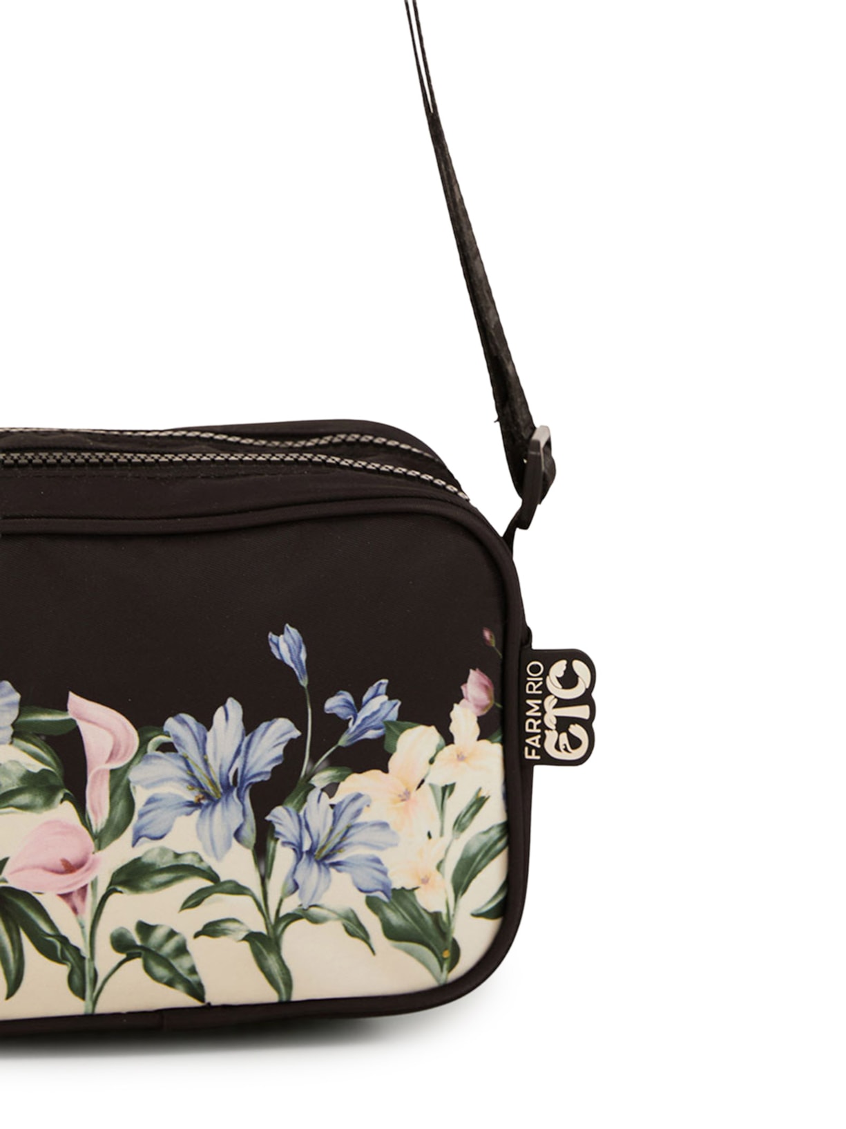 Bolsa Feminina Chamego Aquaflora Preto Farm Etc