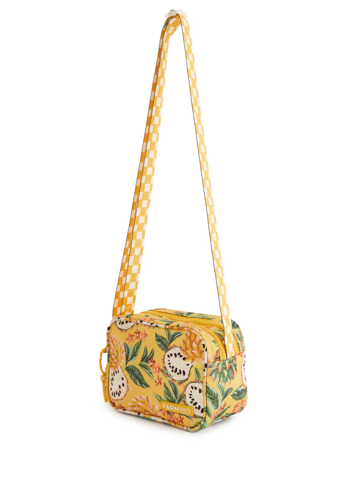 Bolsa Feminina Chamego Biriba Amarelo Farm Etc