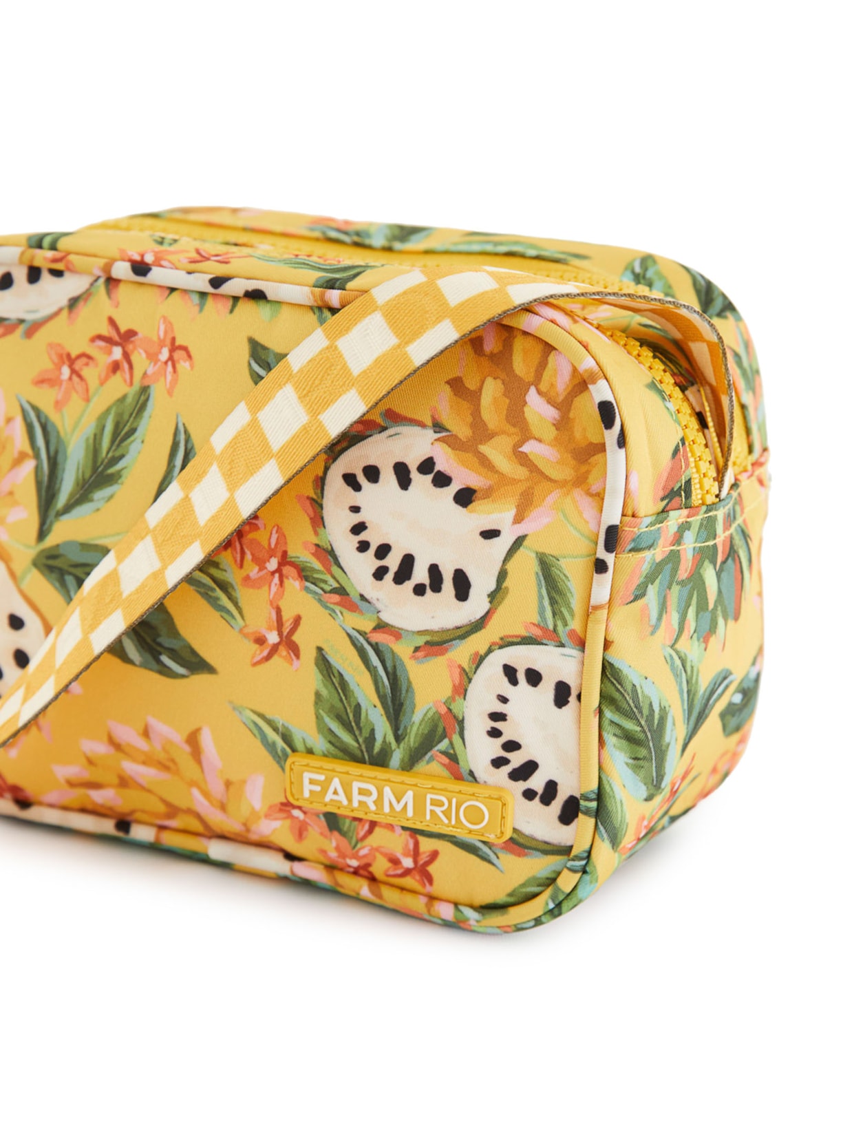 Bolsa Feminina Chamego Biriba Amarelo Farm Etc