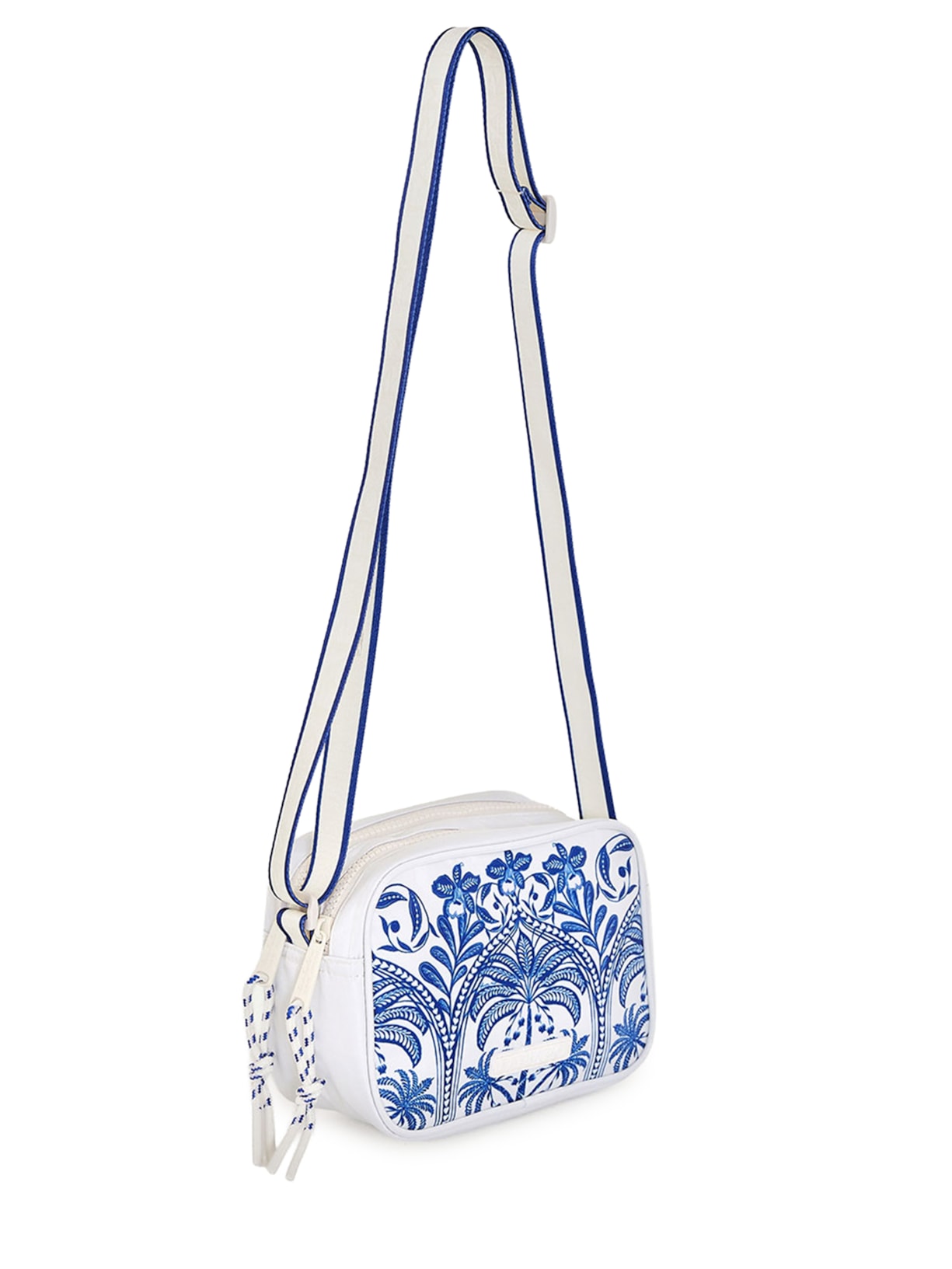 Bolsa Feminina Chamego Coqueiro De Flor Branco Farm Etc