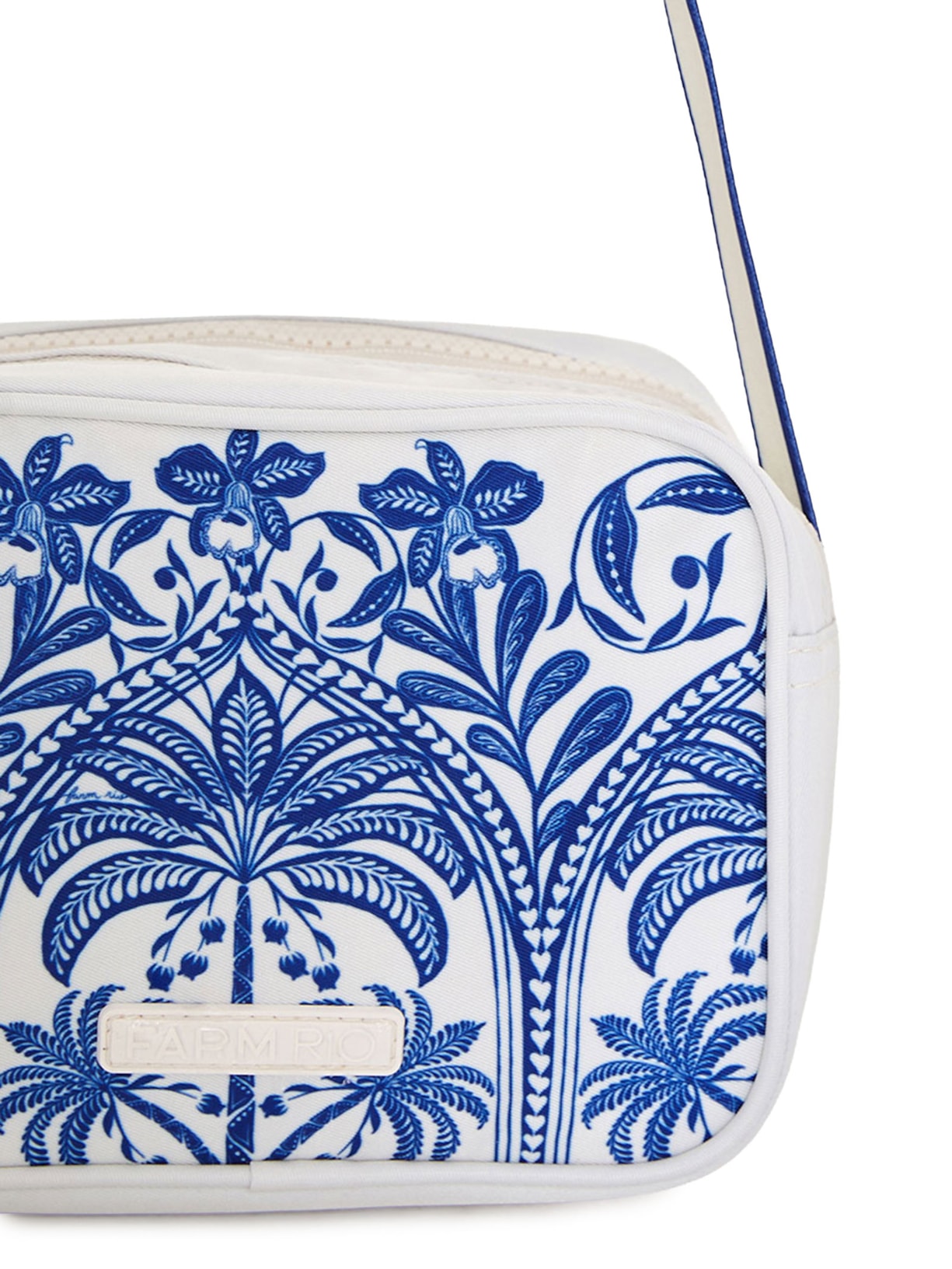 Bolsa Feminina Chamego Coqueiro De Flor Branco Farm Etc