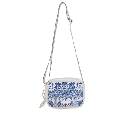 Bolsa Feminina Chamego Coqueiro De Flor - Branco