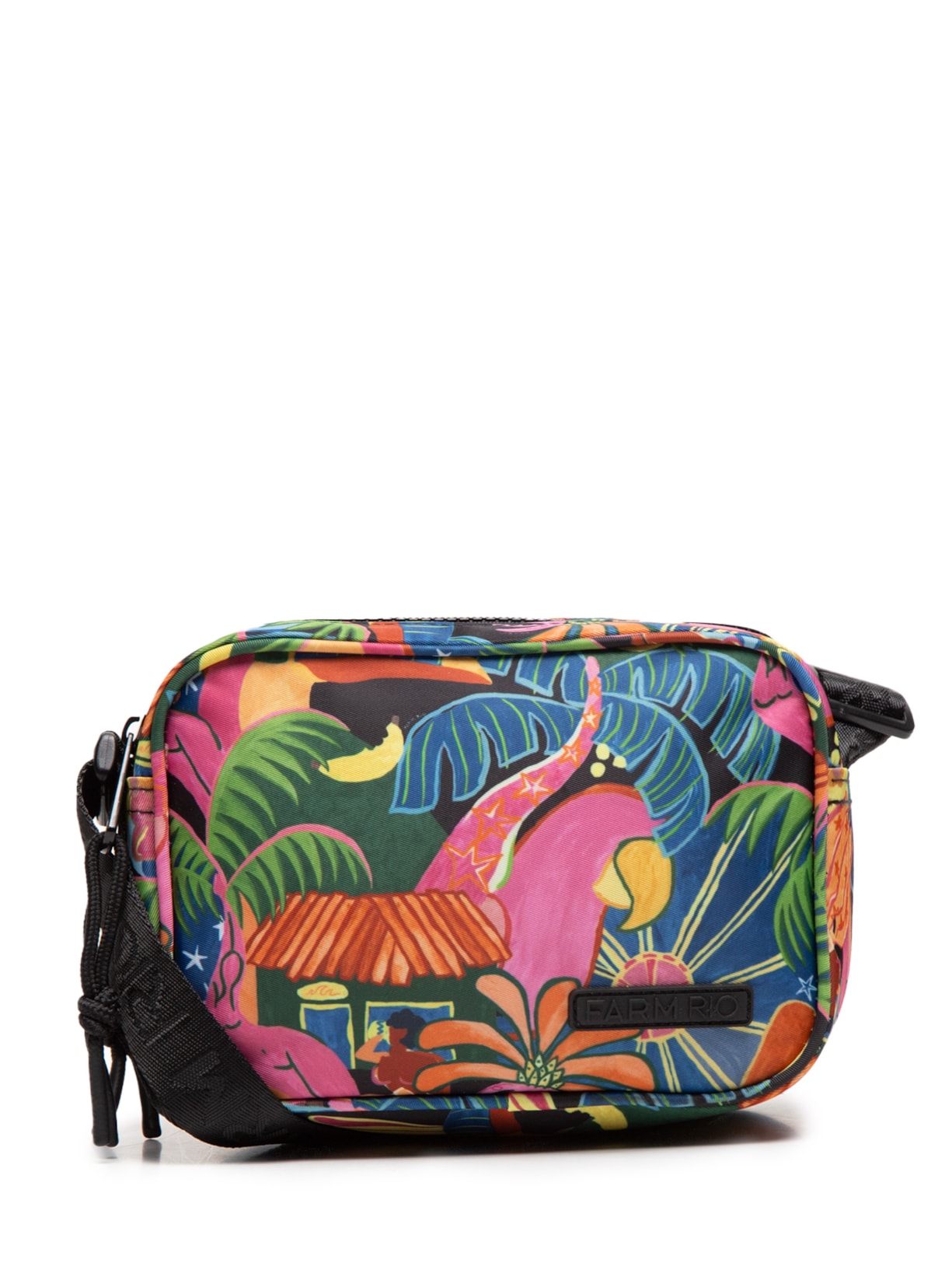 Bolsa Feminina Chamego Fantasia - Farm - Preto