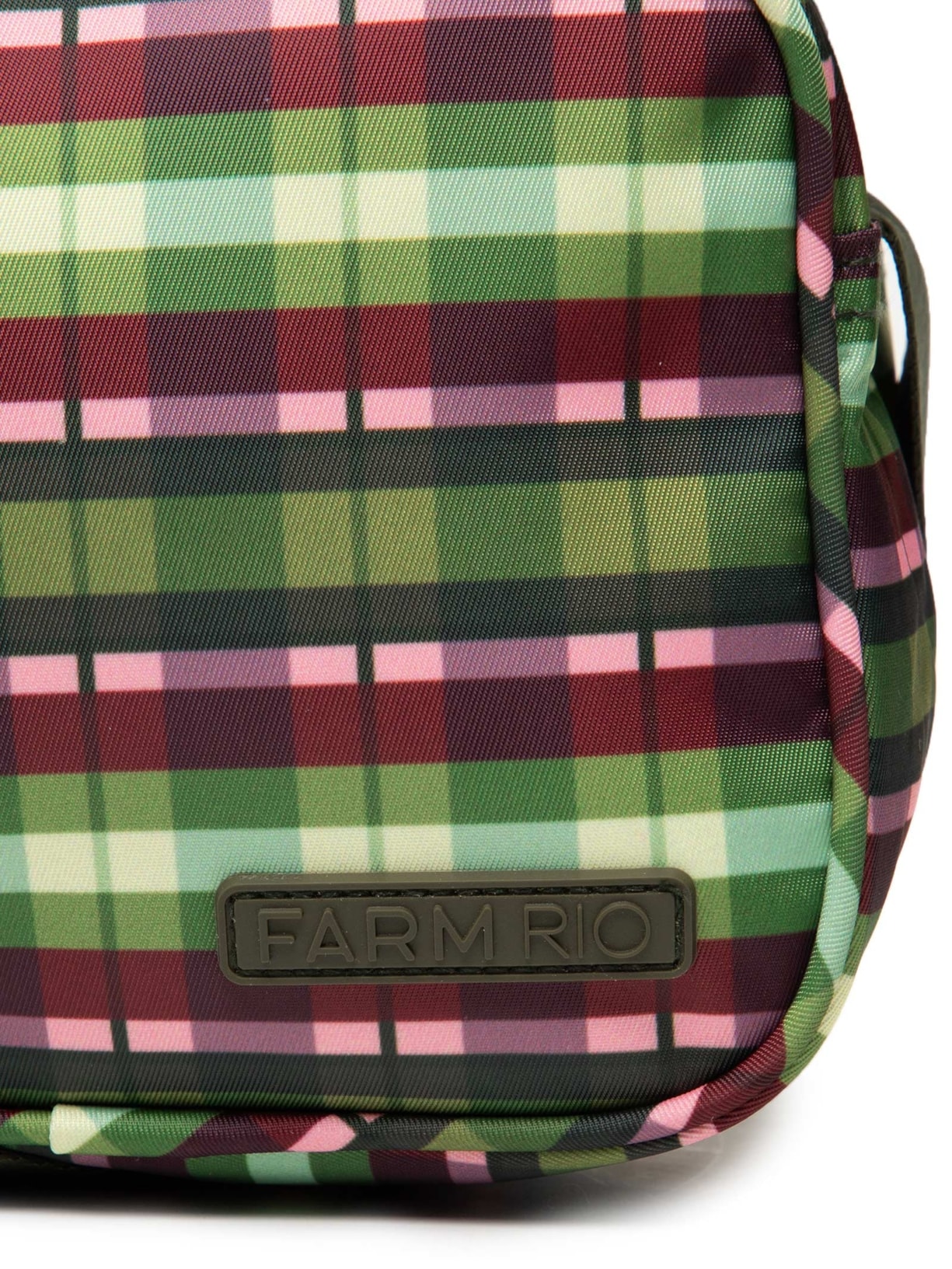 Bolsa Feminina Chamego Xadrez Verde Farm Etc