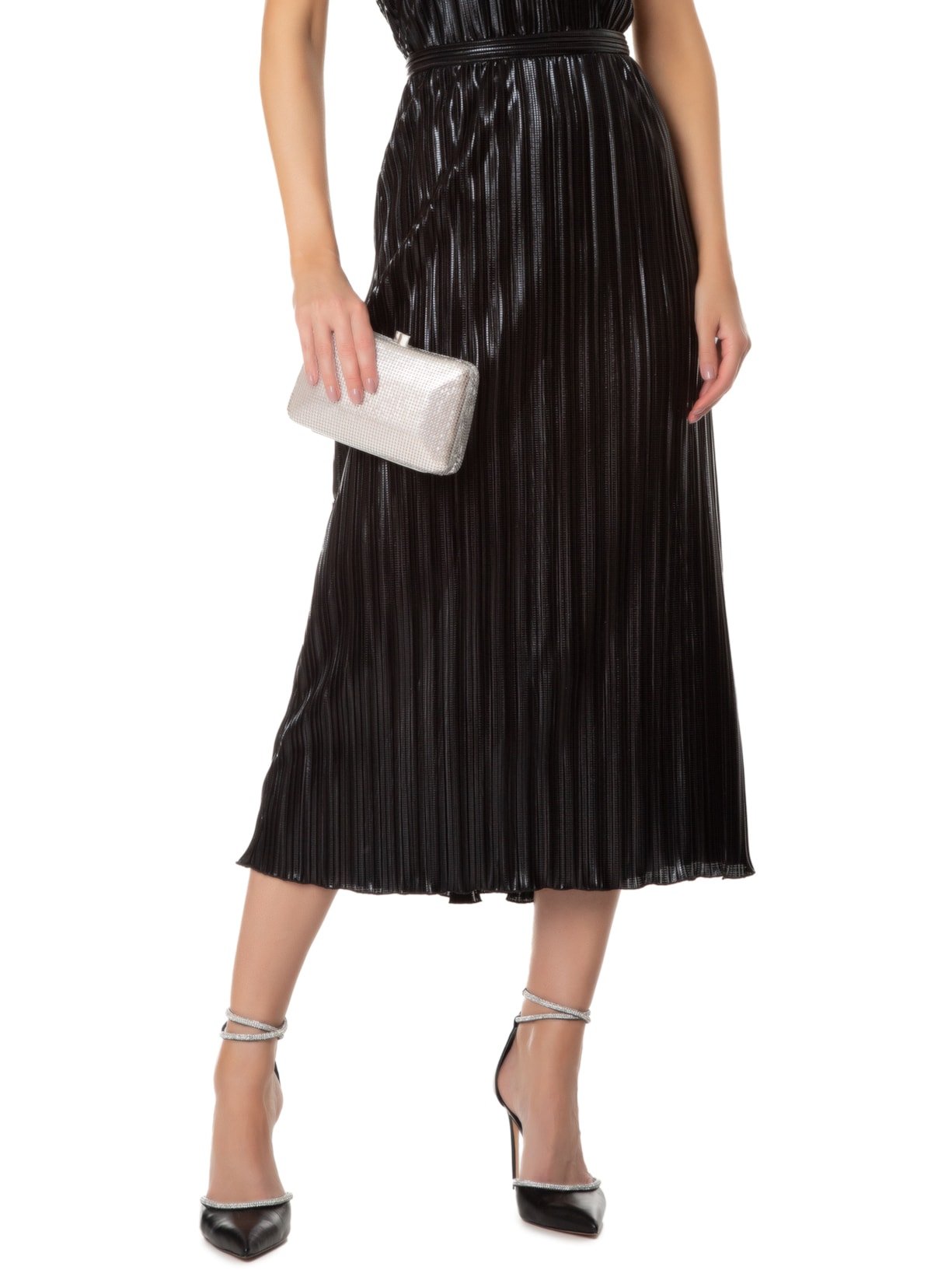 Bolsa Feminina Charlotte Mt Silver Prata Serpui