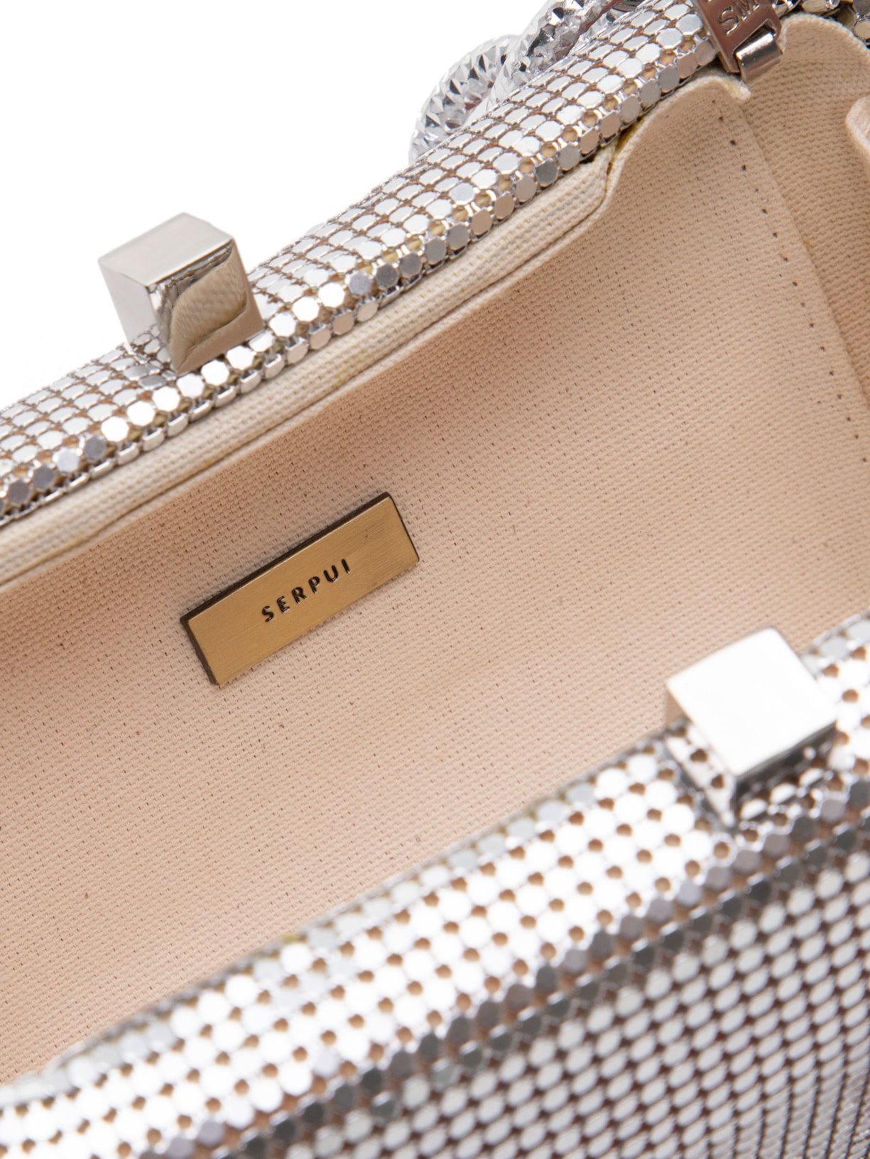 Bolsa Feminina Charlotte Mt Silver Prata Serpui