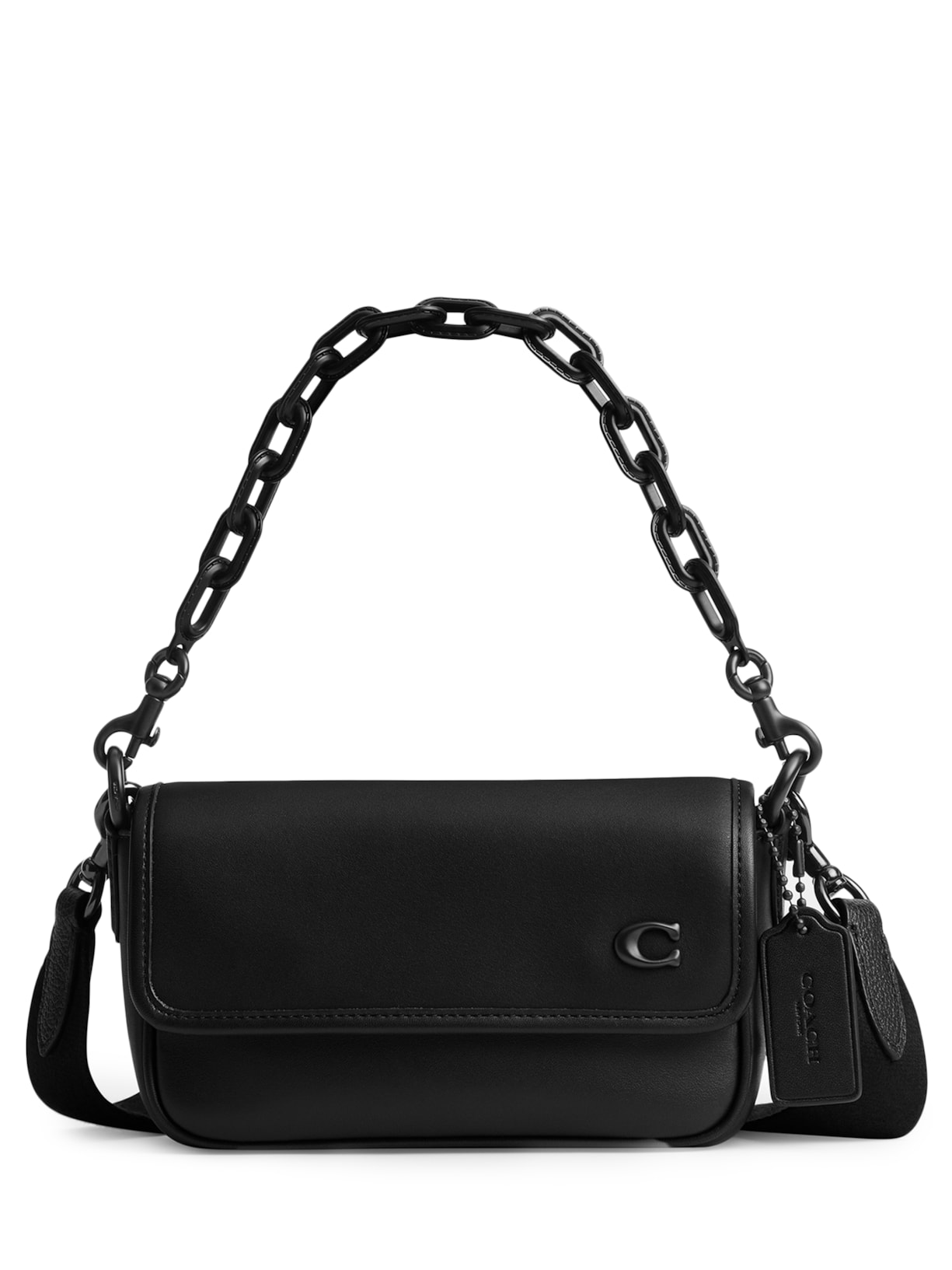 Bolsa Feminina Charter Flap Crossbody 18 - Preto