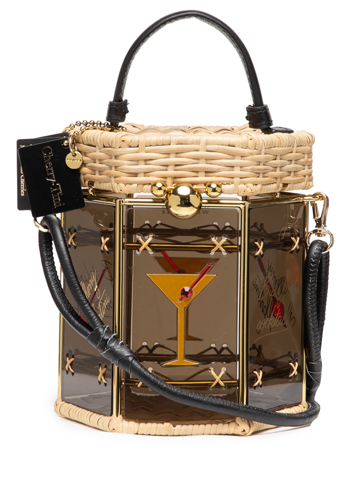 Bolsa Feminina Cherry-Tini Preto Waiwai
