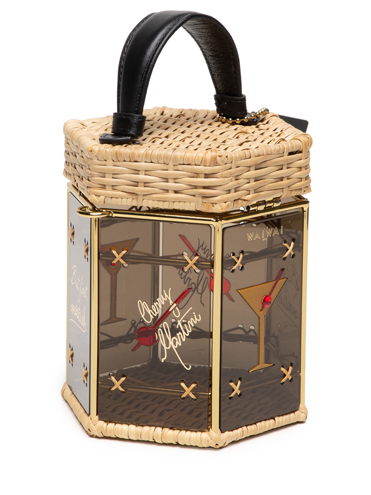 Bolsa Feminina Cherry-Tini Preto Waiwai