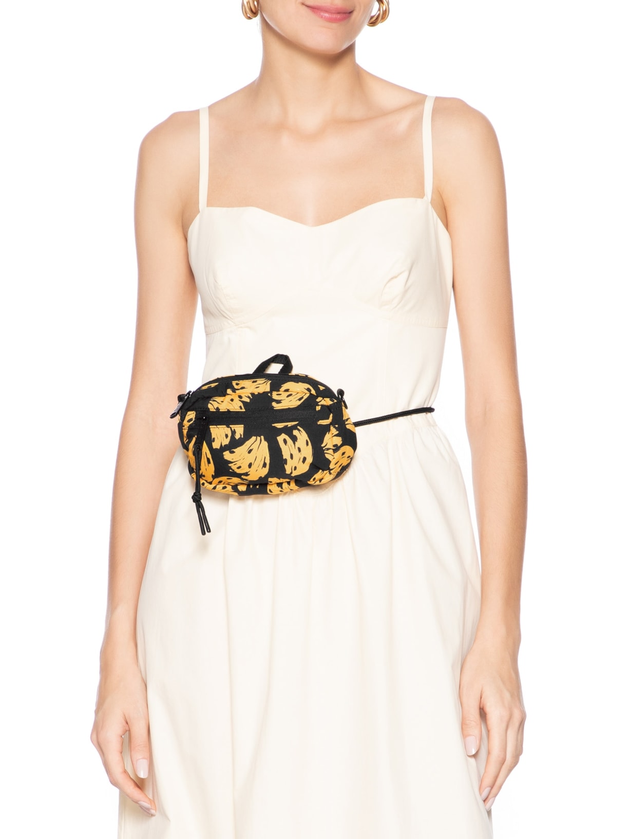 Bolsa Feminina Chuchu Bossa Banana Preto Farm Etc