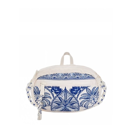 Bolsa Feminina Chuchu Coqueiro De Flor - Branco