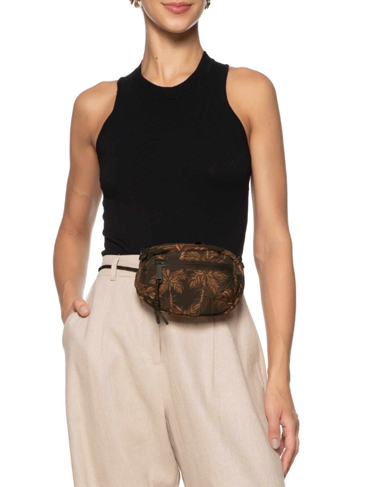 Bolsa Feminina Chuchu Na Floresta Marrom Farm Etc