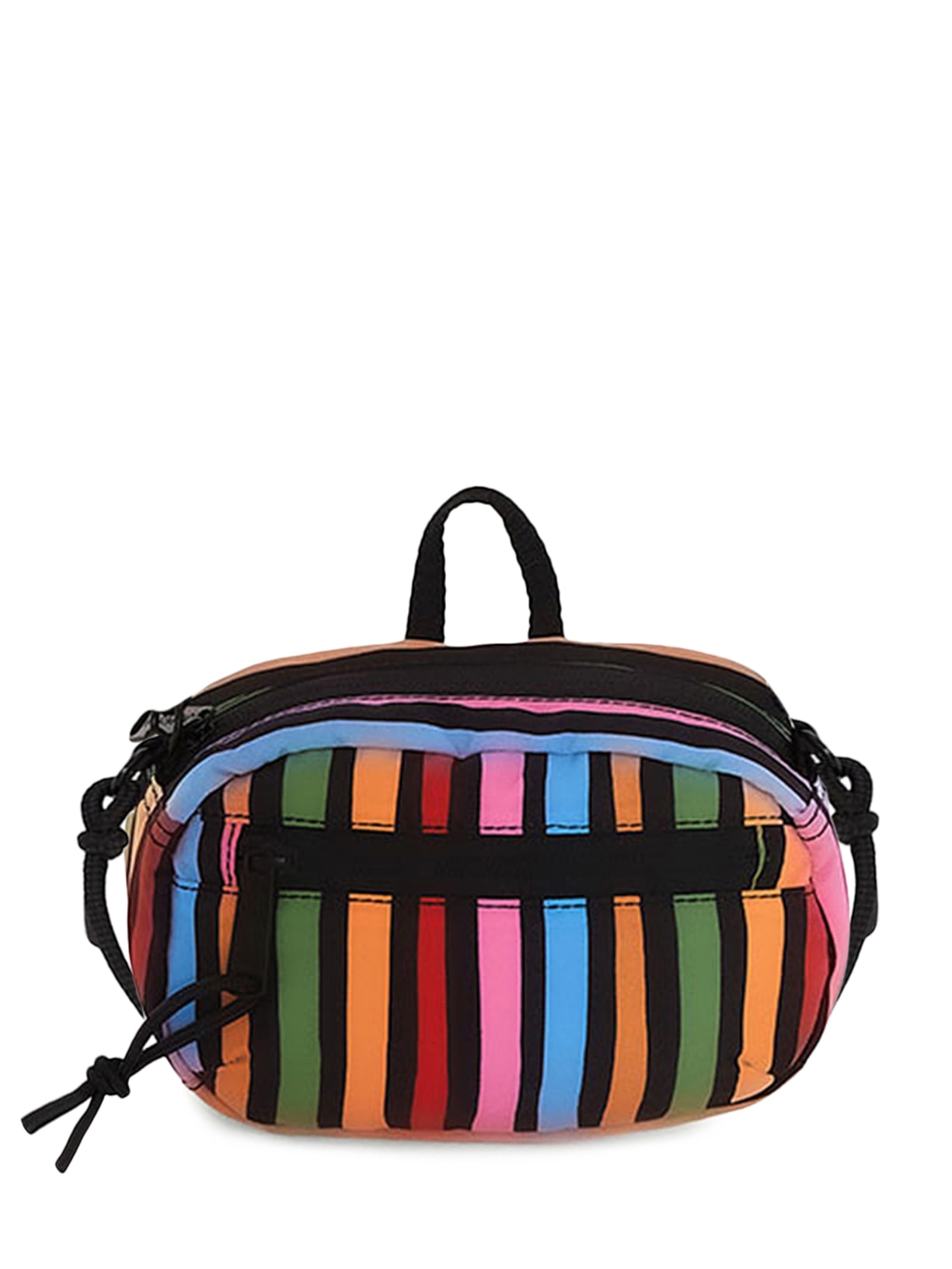 Bolsa Feminina Chuchu Striped Stripes - Preto