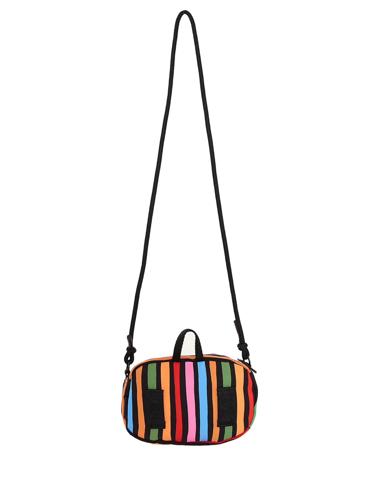 Bolsa Feminina Chuchu Striped Stripes Preto Farm Etc