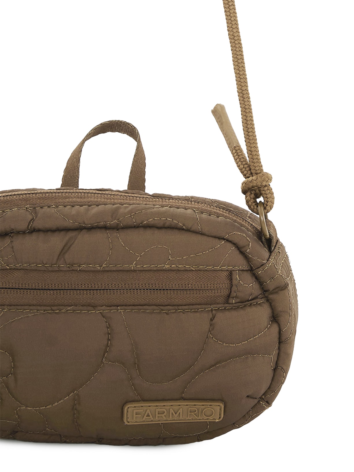 Bolsa Feminina Chuchu Terra Marrom Farm Etc