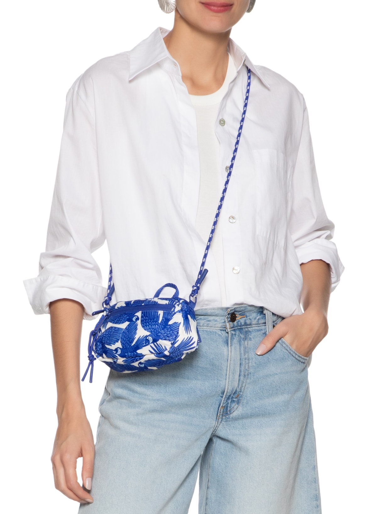 Bolsa Feminina Chuchu Voo Das Araras Azul Farm Etc