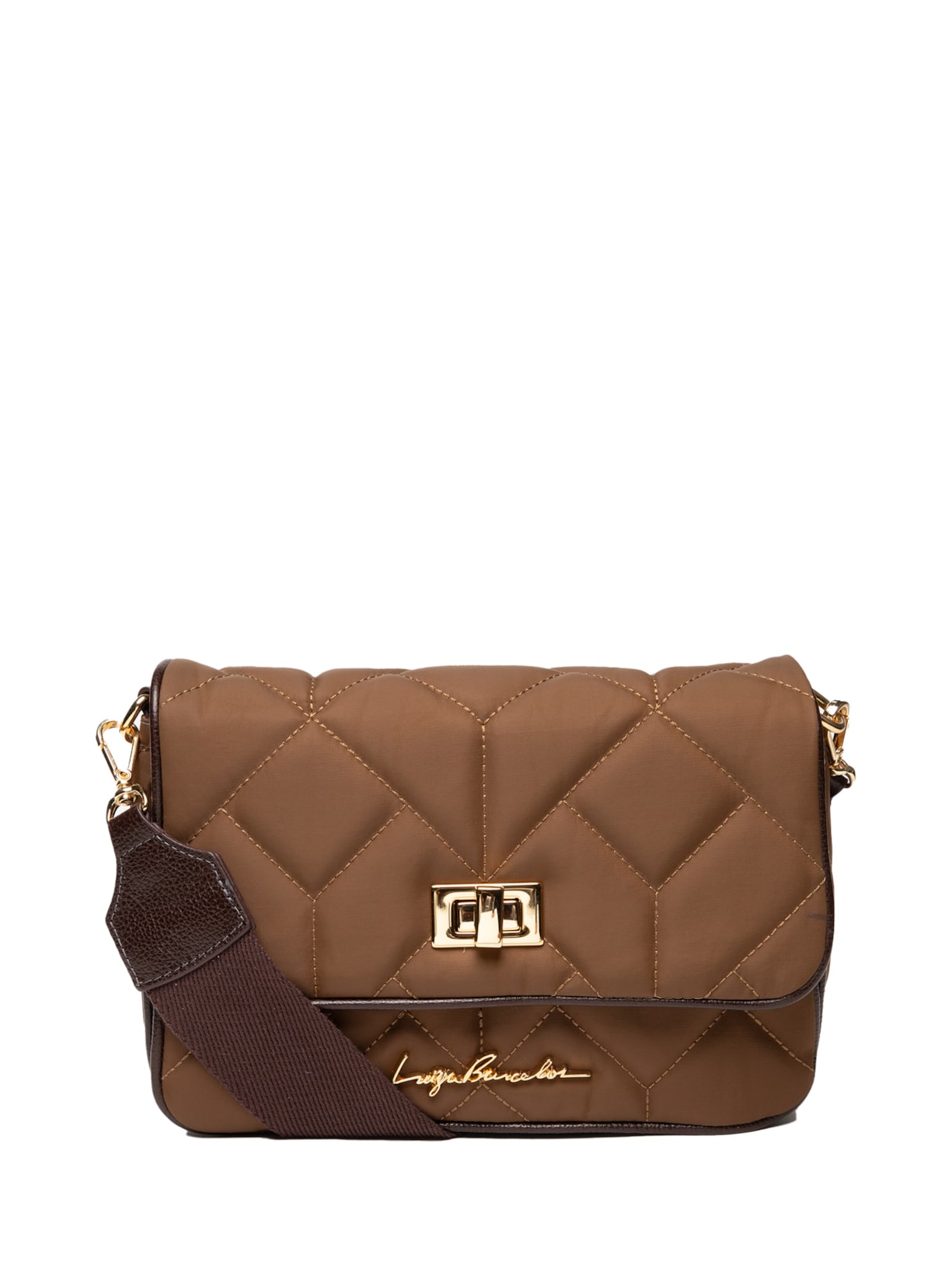 Bolsa Feminina Clássica Nylon - Marrom