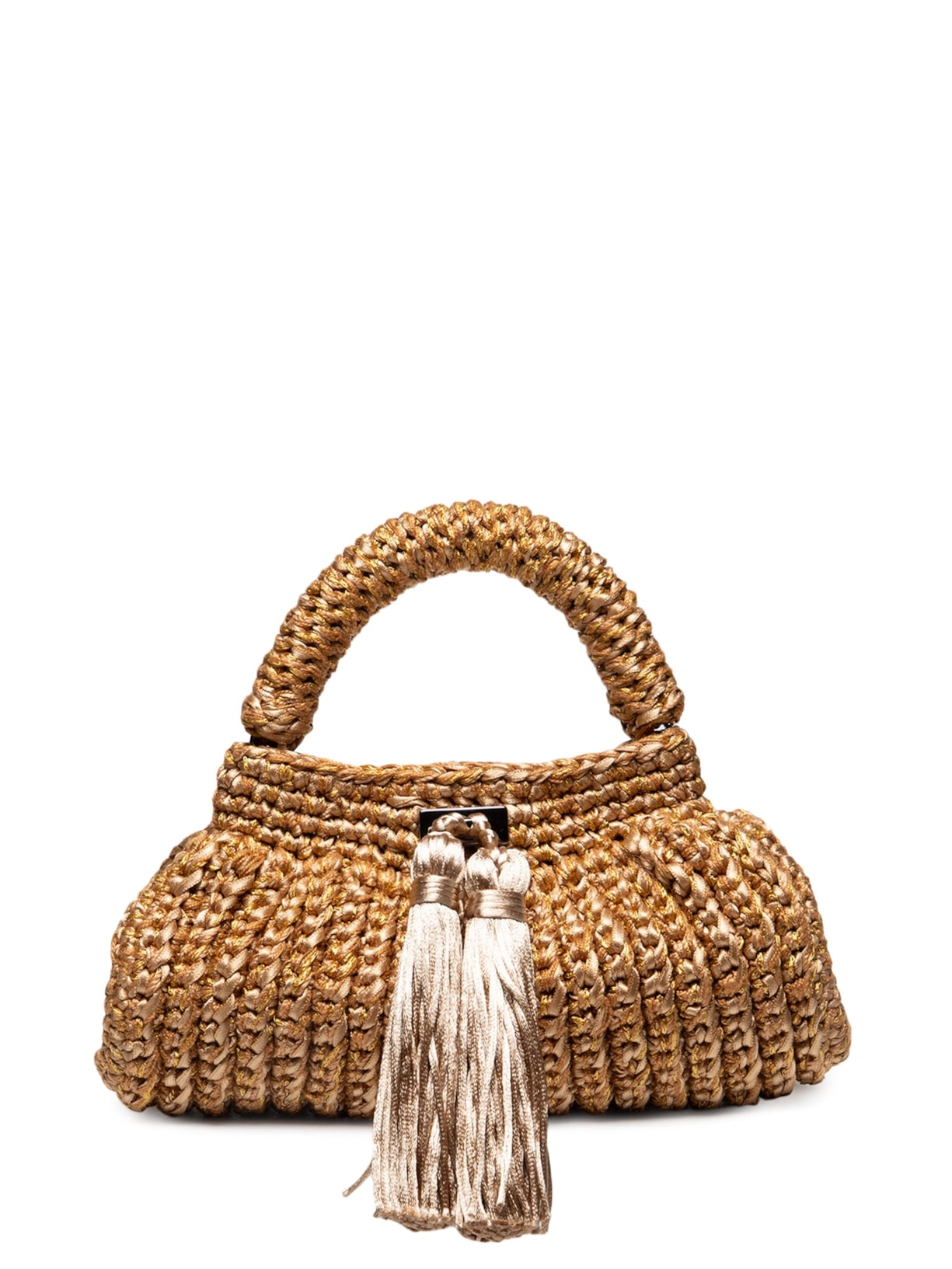 Bolsa Feminina Clutch Cantiga Bege Catarina Mina