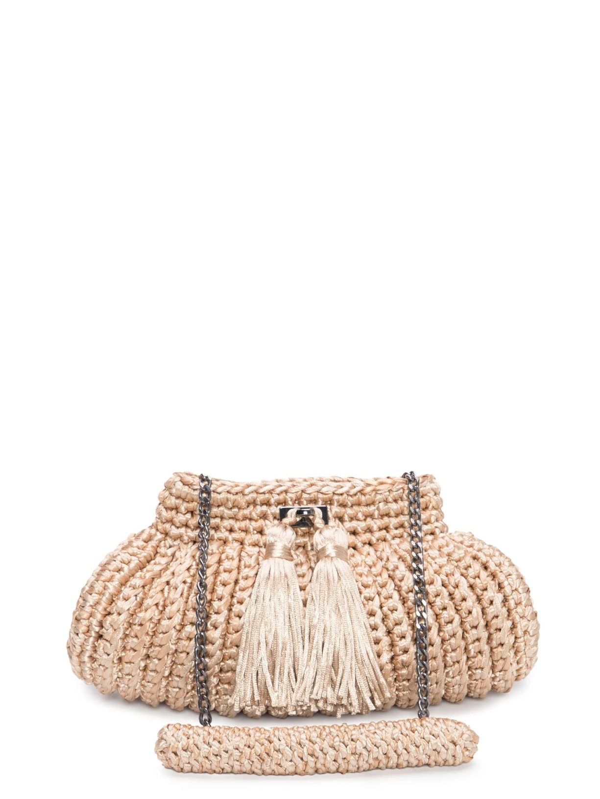 Bolsa Feminina Clutch Cantiga Sand - Bege