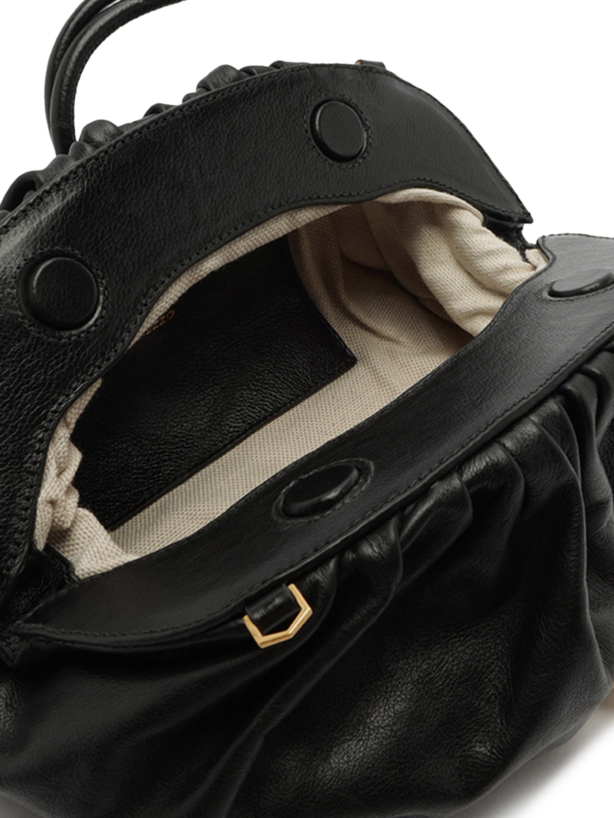 Bolsa Feminina Clutch de Couro Média com Corrente – Preto Arezzo
