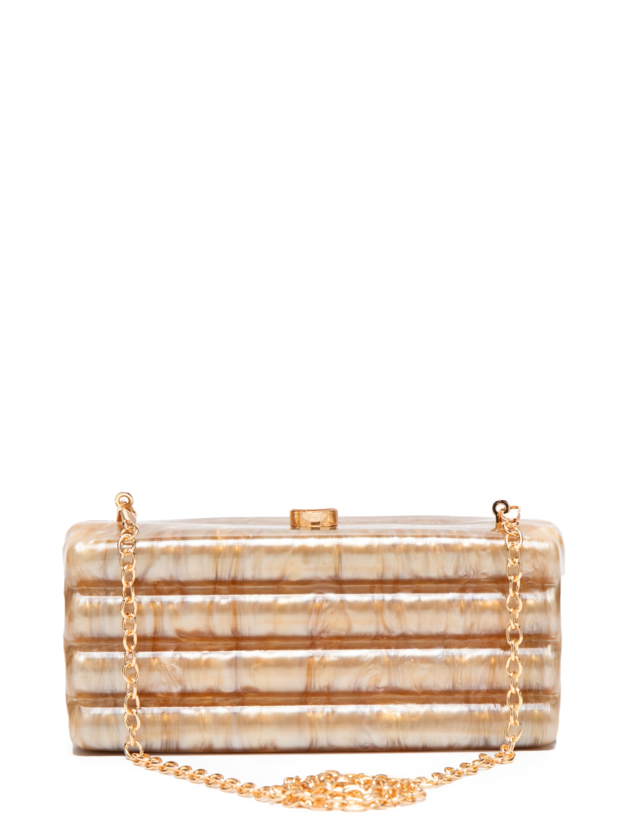Bolsa Feminina Clutch - Dourado