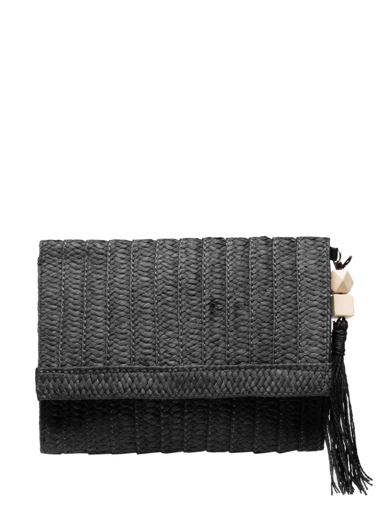 Bolsa Feminina Clutch Isa Preto Le Lis