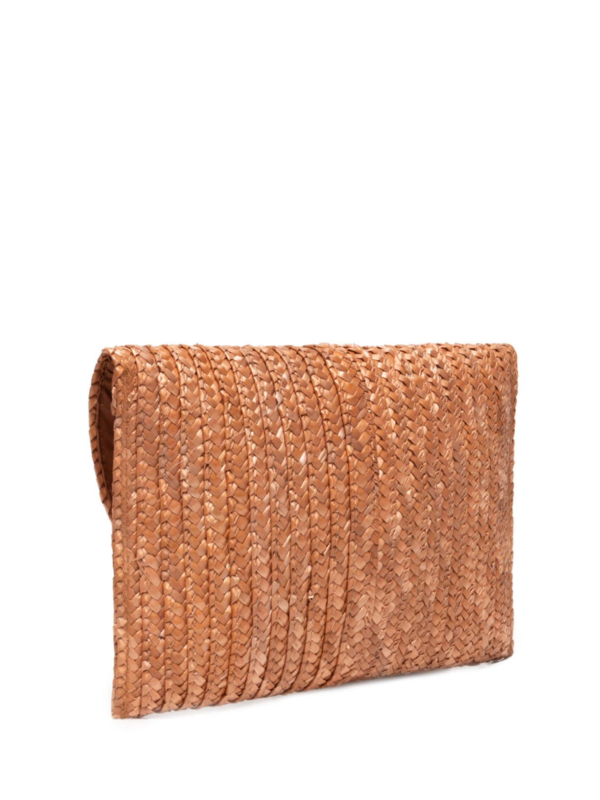Bolsa Feminina Clutch Julia Concha Natural Bege Le Lis