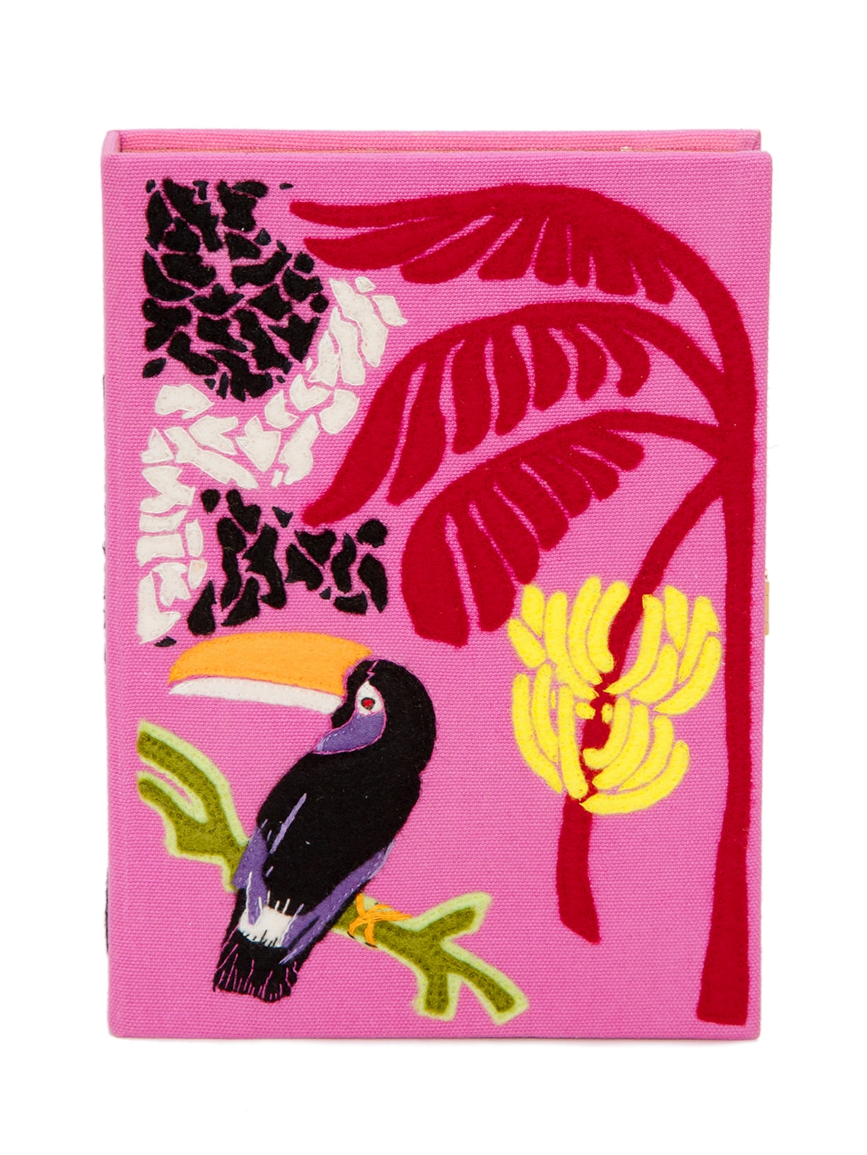 Bolsa Feminina Clutch Livro Tucano - Rosa