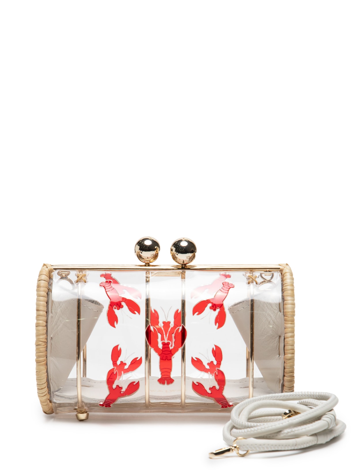 Bolsa Feminina Clutch Petit Baobá Bag Gold - Vermelho
