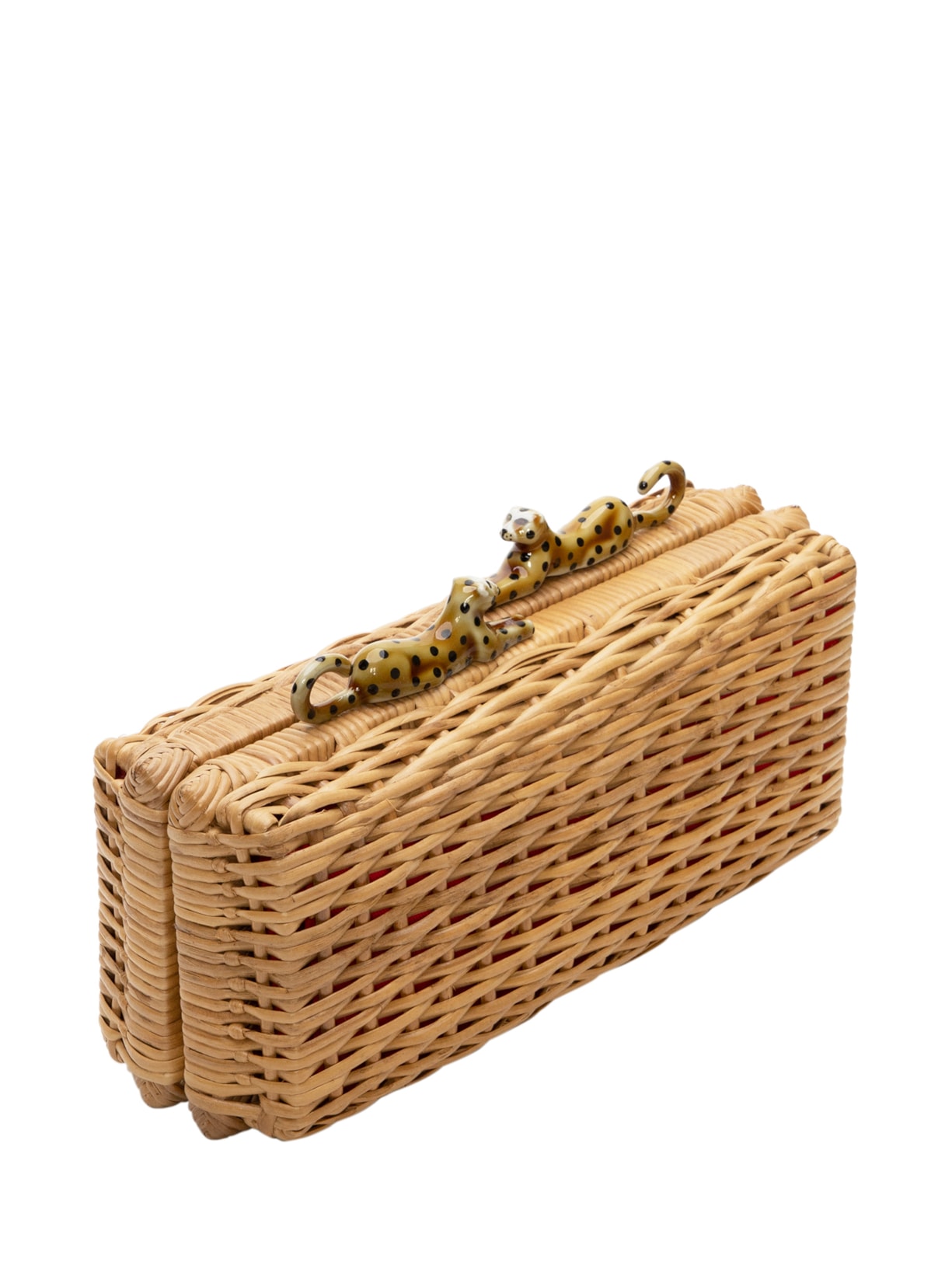 Bolsa Feminina Clutch Savage Onça Bege Waiwai