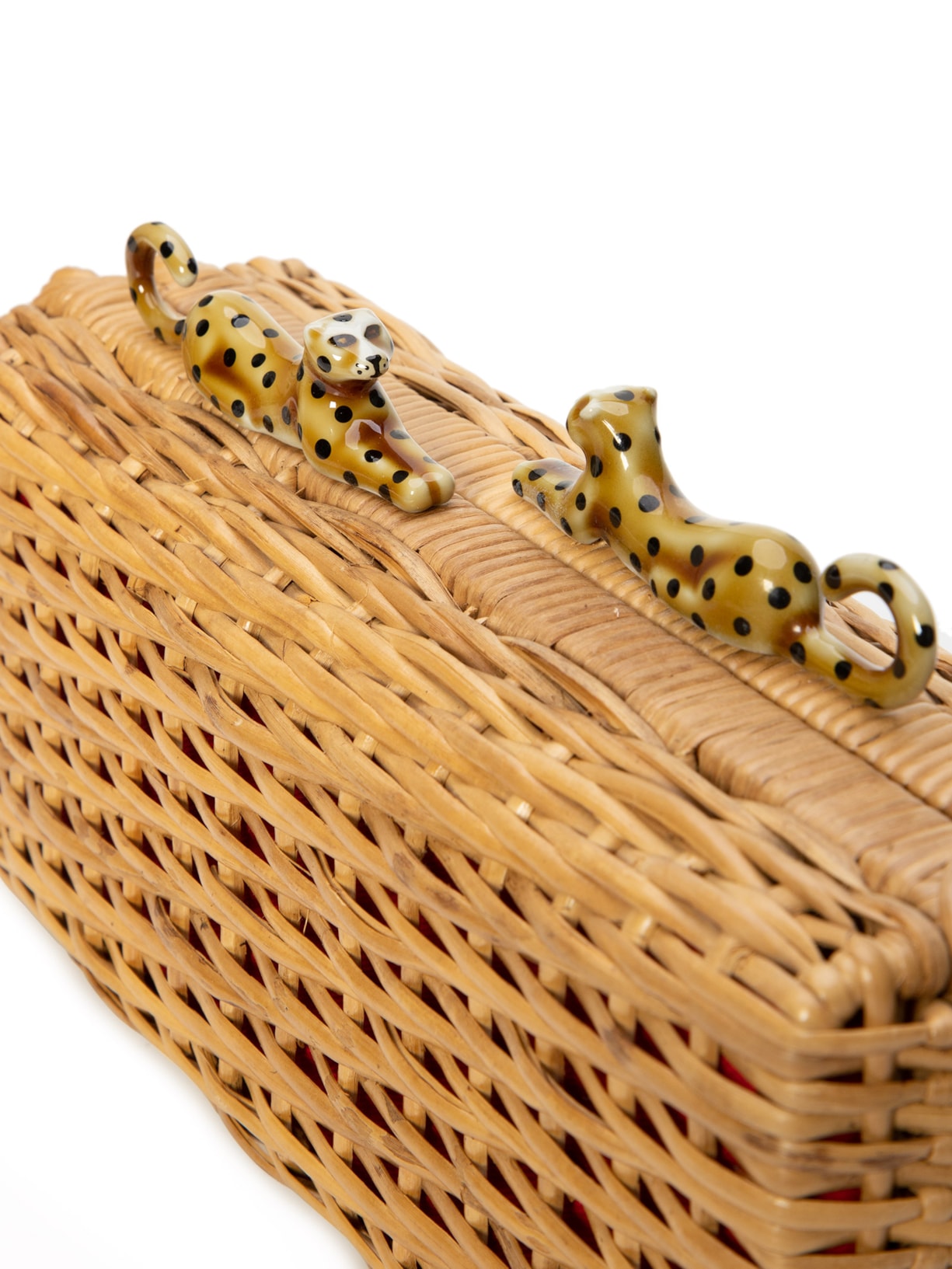 Bolsa Feminina Clutch Savage Onça Bege Waiwai