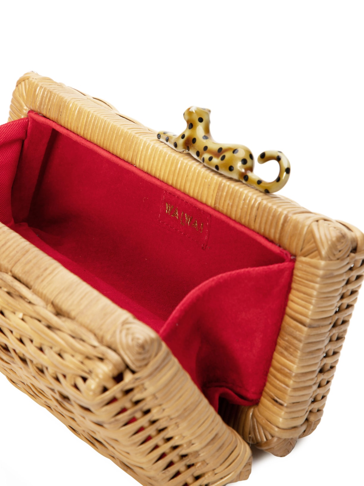 Bolsa Feminina Clutch Savage Onça Bege Waiwai