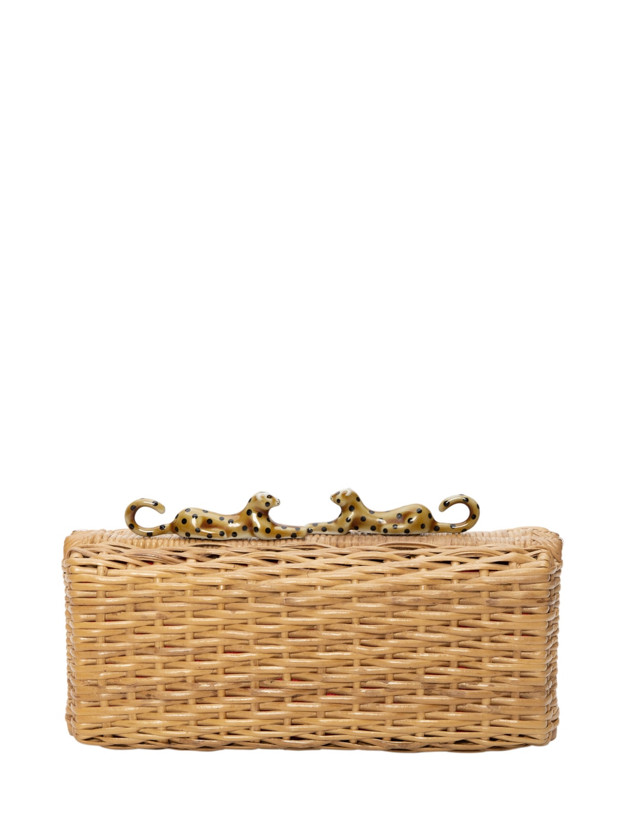 Bolsa Feminina Clutch Savage Onça - Bege