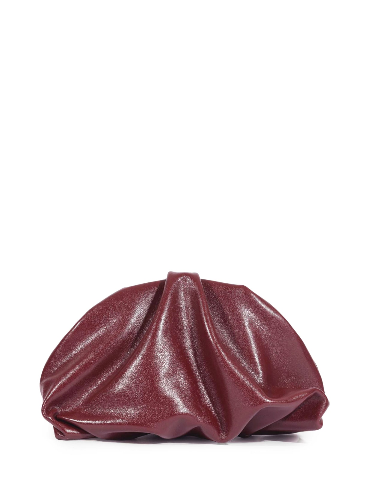 Bolsa Feminina Clutch Tiracolo Avril Couro - Vinho