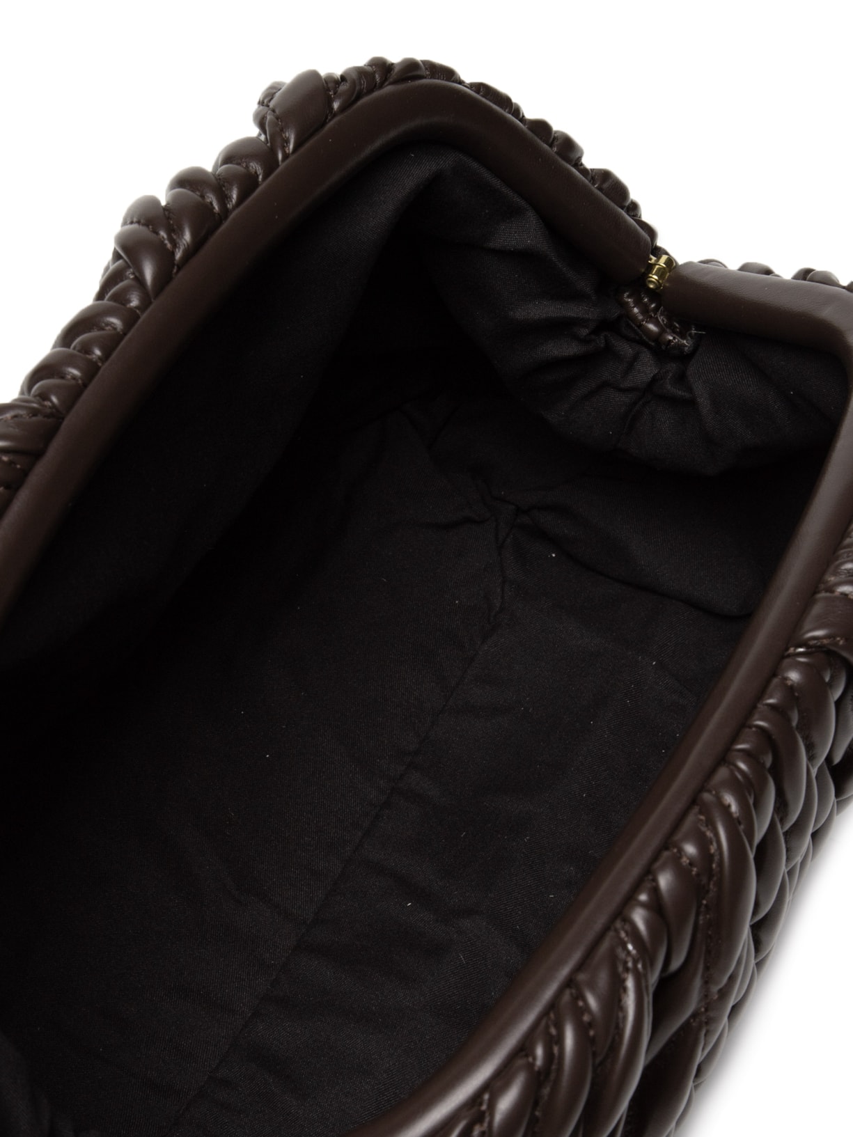 Bolsa Feminina Cluth Jana Marrom Le Lis